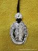 Colgante Buda Natal Santo Patrón Ocho para Hombres y Mujeres Retro Plata y Blanco Collar Doce Zodíaco Ventas Directas de Fábrica Moda