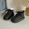 Sapatos de Bebê Sapatos de Algodão de Inverno Meninas Botas de Algodão Forradas com Lã Crianças Sapatos para Bebês e Crianças Pequenas Sola Macia Antiderrapante Quente Botas de Cano Curto para Meninos