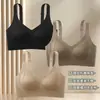 Colete Traseiro de Beleza Plus Size Transfronteiriço, Sutiã Adesivo Levanta-Busto Sem Costura, Sutiã Push-Up Sem Fio, Sutiã com Alças Laterais para Reunião dos Seios com Fechos de Velcro