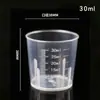 Taza Medidora al por Mayor ml Taza Medidora de Plástico Material PP Pequeña Taza Medidora Engrosada con Escala Vaso de Precipitado