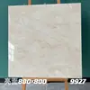 Azulejos de mármol brillante de 800x800, antideslizantes, resistentes a las manchas y con un refinado patrón similar a la piedra, adecuados para el suelo de la sala de estar del hogar