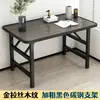 Mesa de entrenamiento plegable sin instalación, mesa de comedor para dormitorio en casa, escritorio simple para oficina y estudio, mesa de puesto para viviendas de alquiler