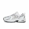 Putian original puro NB530SG versátil gris plata blanco para hombre y mujer que aumentan la altura transpirables deportivas casuales zapatos de papá versión alta