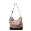 Bolsas para Mulheres 2025 Outono Inicial Nova Textura Retrô de Nicho Bolsa de Ombro Tendência Moda Versátil Bolsa Transversal