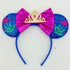 Faixa de Cabeça Cruzada Toy Story Cabeça do Mickey Faixa de Cabeça Buzz Lightyear Woody Faixa de Cabeça Infantil Cabelo Decorativo de Parque de Diversões