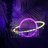Amazon para ins nova estrela de injeção LED estrela neon ornamentos de quarto Luz noturna decorativa da rede