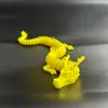 Adorno de Dragón Articulado Impreso en 3D, Decoración Móvil para Paisajismo de Acuario de Dragón, Juguete Modelo de Dragón Chino, Adorno de Dragón Móvil
