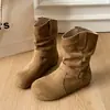 Botines Plataforma Retro Birkenstock para Mujer 2026 Otoño/Invierno Nueva Llegada Botas Forradas de Borrego Más Vendidas Botas Adelgazantes Push-up Botas Martin