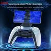 PS5 jogo sem fio punho suporte de telefone móvel ajustável P5 punho de três seções stretch suporte de telefone móvel dobrável