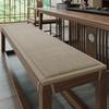 Cojín para Banco de Madera Maciza Cojín para Banco Banco de Madera Roja Cojín Grueso de Espuma Viscoelástica Banco Largo Taburete para Cambiarse los Zapatos Sofá Cojín para Asiento de Tarjeta