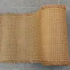 Material de Rattan de Imitação Rattan Plástico Malha Trançada de Rattan Móveis Porta de Armário Tela de Teto Divisória Tapete Octogonal Decorativo de Rattan Feito à Mão