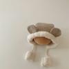 Gorro Coreano para Bebé Yipan Invierno 2026 Nuevo Estilo Ins Niños Niñas Gorro con Protección para Orejas Bebé Gorro Lei Feng