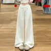 Pantalones Anchos Nuevos de Maternidad sin Soporte Abdominal, Nuevo Estilo Verano 2026, Talla Petite, Seda de Hielo, Pantalones Largos Casuales Sueltos y con Caída
