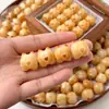 Raíz de Bodhi Quemada con Carbón Traseros de Corgi Piezas Talladas Hechas a Mano Accesorios para Enhebrar Cuentas Colgantes de Cuentas Budistas Venta al por Mayor