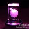 Manzana tallada en cristal para regalo de cumpleaños de novia 7 de julio Día de San Valentín Nochebuena especial romántico