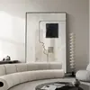 Pintura Decorativa de Pared para Fondo de Sofá Estilo Minimalista Moderno con Microimpresión Artística Pintura Decorativa para Entrada Pintura Plana Abstracta Pintura de Piso