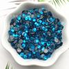 Pedra de Strass para Nail Art com Fundo Plano Cor Branca Fundo de Borracha Diamante Austríaco Imitação Vestido de Dança de Salão Doméstico Vestido de Casamento Vestido Latino Adesivo