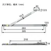 Varilla de soporte de viento para ventana de acero y plástico, a prueba de viento, muro cortina de acero inoxidable 304, limitador de ventana de aleación de aluminio, soporte de posicionamiento de aluminio con rotura de puente térmico