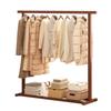 Ropa de Cama de Noche para el Hogar Interior Perchero de Madera de Piso Dormitorio Nuevo Perchero de Madera Maciza de Piso Perchero