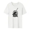 [Personalização Profissional] Camiseta Masculina de Manga Curta 100% Algodão Longo de Xinjiang Contagem 50 Impressa com Máquina de Impressão Direta da Marca Brother Importada