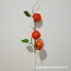 Flores Secas Simuladas al por Mayor Dongyang 12 Frutas Fruta de Acebo Compra E-Commerce 2 Caquis 3 Cabezas Granada Manzana Naranja en Stock