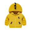Betop Roupas Infantis 2026 Primavera e Outono Nova Jaqueta Infantil de Dinossauro Blusa Canelada Francesa Tricô com Capuz para Meninos