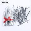 Material de embalaje floral Tang De Alambre de sellado de sellado Alambre dorado Atadura con material de alambre de floristería al por mayor