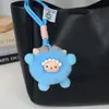 Llavero Colgante de Muñeca Juguete Decoración de Mochila Bola de Lana de Felpa de Oveja de Dibujos Animados Creativa
