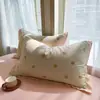 Fundas de almohada de hilo doble capa de algodón puro 2025 nuevas, un par de 48Cmx74Cm algodón fundas interiores para niños