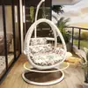 Cadeira de Cesto Suspensa para Exterior, Cadeira Baloiço Ninho de Pássaro para Casa, Cadeira de Rattan, Baloiço Duplo para Jardim, Rede de Descanso para Interior, Sofá Preguiçoso para Varanda