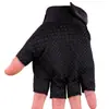 Guantes tácticos de medio dedo para deportes al aire libre, para aficionados al ejército, para montar a caballo, fitness, fuerzas especiales, montañismo, combate, antideslizantes.