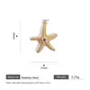 Estilo Europeo y Americano Colorido Ojo del Diablo Estrella de Mar Colgante Diseño Personalizado Hecho a Mano DIY Accesorios para Colgantes de Collar