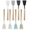 Cucharón de sopa de silicona engrosado, cuchara de silicona antiadherente, espátula de silicona resistente a altas temperaturas, utensilios de cocina de silicona de grado alimenticio, disponibles para venta al por mayor