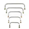 Fabricantes fornecem raso dourado tamanho grande 15-18.5-20.5-25-30-35CM quadrado boca de médico dourado