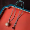Transmisión en Vivo Venta al por Mayor Diseño de Artesanía en Laca Collar de Cuerda Tejido a Mano, Colgante de Juguete Cultural, Pulsera de Cuentas de Laca al por Mayor