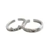 Anillos Lindos de Gato y Cachorro para Niñas, Divertidos y de Moda, Anillos Abiertos Apilables Versátiles, Anillos Únicos para el Dedo Índice