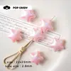 Joyería de Estrella de Cinco Puntas DIY Accesorios con Cuentas Pulsera Collar Cadena para Teléfono Móvil Pendientes Collar Colgante para Bolsos Accesorios para el Cabello Accesorios Materiales