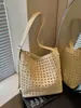Bolso Cubo Retro Tejido de Gran Capacidad para Mujer 2026 Primavera Nuevo Versátil Textura de Alta Calidad Bolso de Hombro/Axila
