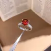 Anillo Abierto Cuadrado Geométrico de Circonita Cúbica Super Brillante Estilo Nicho de Alta Gama Anillo Versátil Retro para el Dedo Índice Joyería Simple para la Mano