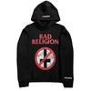Moletom Casual Solto de Manga Longa com Estampa de Letras Design Punk Hip-Hop Rock Americano Novo Outono e Inverno 2025