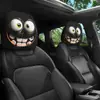 Fundas elásticas para reposacabezas de coche con estampado de retrato de fantasma de terror transfronterizo, decoración de Halloween, fundas de almohada para coche al por mayor