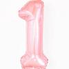 Balões de Número Cor Jelly Cristal Rosa 32 polegadas para Festa de Aniversário de Meninas Crianças Decoração de Arranjo Sessão de Fotos ao Ar Livre