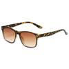 Nuevas gafas de sol de moda transfronterizas europeas y americanas para hombres y mujeres con gafas de sol cuadradas, gafas clásicas con forma de uña de arroz Y7009
