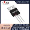 Diodo Schottky Retificador de Fonte de Alimentação Chaveada Mbr20100Ct Original To-220 20A 100V