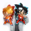 Globos de Papel de Aluminio de Dragon Ball de Dibujos Animados en Stock, Globos de Papel de Aluminio con Forma Especial de Juguete de Son Goku, Globos Mini de Dragon Ball al por Mayor