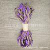 Cuerda de Jute Rattan Colorida con Hojas Tejidas para Empaque y Decoración de Textiles para el Hogar, Paquete de 10.1m