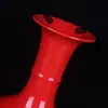 Cerámica de Jingdezhen Pintura Roja China Cerámica Dorada Adornos Botella para Mudanza a Casa Nueva Regalo de Boda Adornos