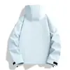 Chaqueta de senderismo cortavientos e impermeable estilo montaña OEM/ODM personalizada, conjunto de dos piezas desmontable tres en uno con estampados