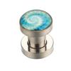 AliExpress deseo acero inoxidable rosca redonda gota de aceite aurícula expansor de oreja perforación humana joyería de oreja al por mayor