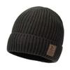 Gorro de lana para hombre, estilo coreano, cálido, de moda, para otoño e invierno, estilo japonés, con forro polar y protección para las orejas, para mujer